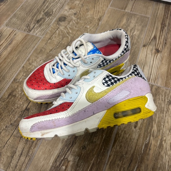 Nike Air Max 90, Patchwork, Size Women’s 7.5 - Picture 7 of 11